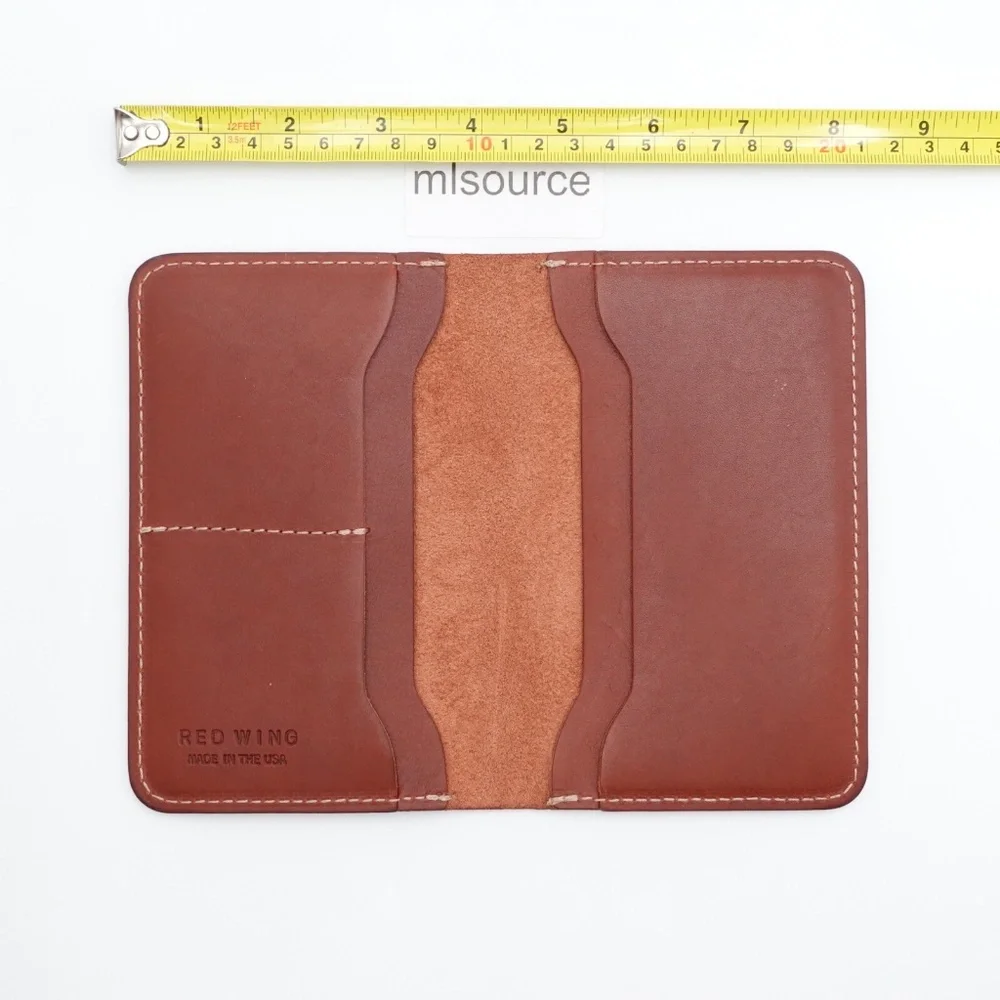 NEW Red Wing Leather Passport Wallet 95012 Oro Russet Frontier